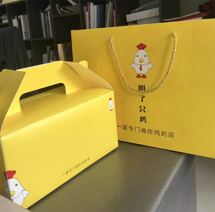 鄭州叫了只雞手提袋印刷 鄭州叫了只雞手提袋印刷